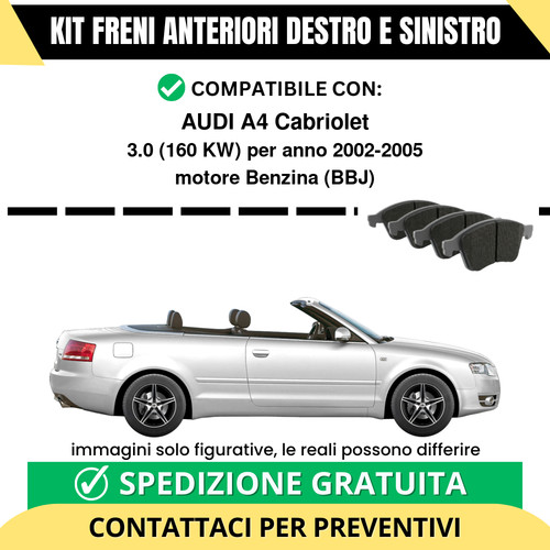 Pastiglie freno anteriori - pastiglie,
