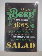 Insegna latta vintage retrò