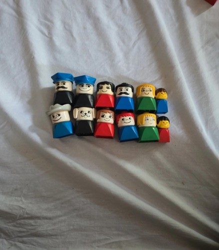 Lotto personaggi lego - lego, duplo