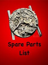 Eta 853 Movement - no inca Parts