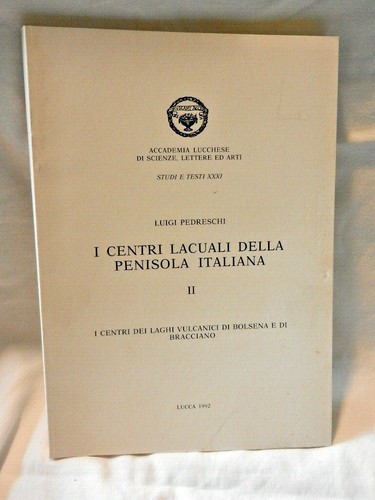 Libro centri lacuali della - lacuali,