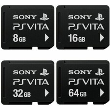 Sony PS Vita Memory Card Ufficiale Playstation 64GB,32GB,16GB,8GB,4GB USATO TEST