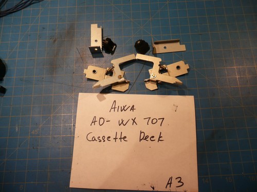 Aiwa wx707 stereo cassette - aiwa,