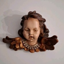 Angelo Cherubino Putto Ceramica Menzenbach '67 Vintage Retrò Stile Barocco 