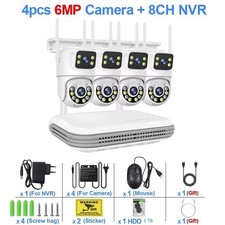 Kit Videosorveglianza WiFi 4
