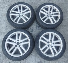 SET 4 CERCHI IN LEGA VW VOLKSWAGEN GOLF 6 2008-2012 DISCO 17 (7,5Jx17H2 ET47)