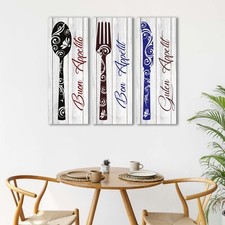 Set 3 Quadri Shabby Chic per