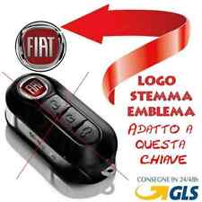 LOGO per Chiave Cover Telecomando Guscio tasti FIAT 500 L PUNTO EVO PANDA