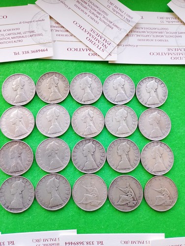 Lotto monete 500 lire - lotto, 20