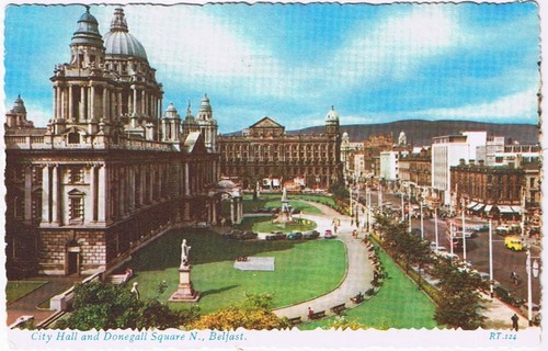 Postcard belfast ireland city - postcard,