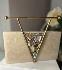 Pochette artigianale in resina