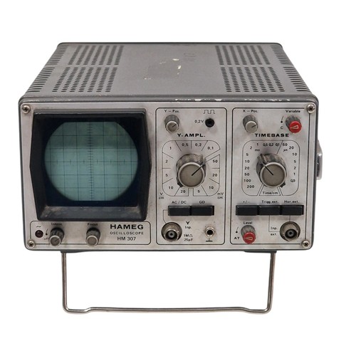 Hameg dual oscilloscopio - hameg,