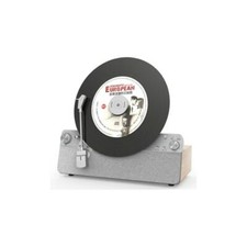 Lenco Giradischi a Cinghia 33/45 Giri Bluetooth Silver e Legno serie LS LSA071SL