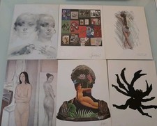 Lotto 6 Riproduzione Fotolitografica Bolaffiarte.  Menzio,Kolar,Penalba,Rotella,