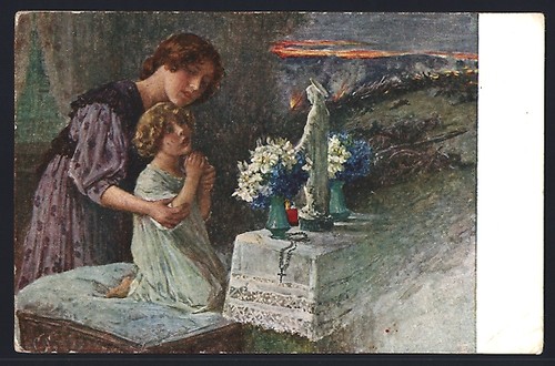 Cartolina artista firmata - cartolina, d'artista