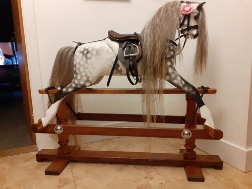 Sella per cavallo dondolo - sella, a