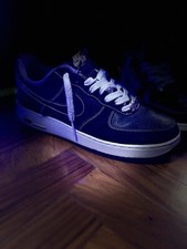 Nike Air Force 1 Lv.8 Nere con Interni Viola