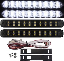 2 luci diurne a LED BLACK 20