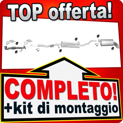 Scarico completo per ford - completo,