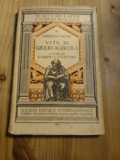 VITA DI GIULIO AGRICOLA di CORNELIO TACITO, ed SEI