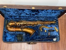 Beautiful Conn Chu Berry Tenor 1924/25 with Case Vintage Saxophone Sax