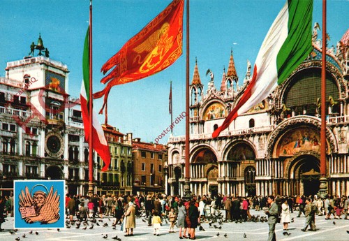 Picture postcard venice - postcard-,
