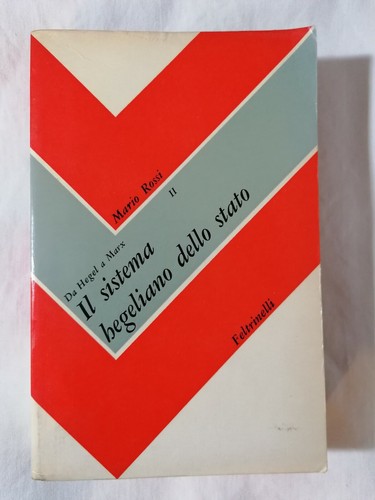 Sistema hegeliano dello - il,