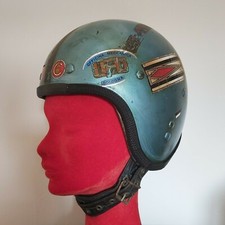 🇮🇹 AGV HELMET OLDTIMER CAFE RACER SPACE AGE CASCO MOTO EPOCA JET 1960s
