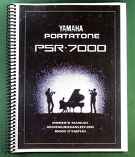 Yamaha PSR-7000 Instruction