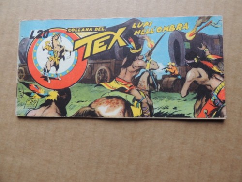 Tex striscia serie - tex, n.20