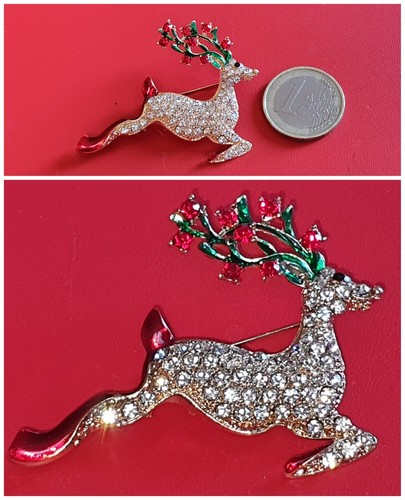 Spilla renna babbo - spilla, renna🦌babbo