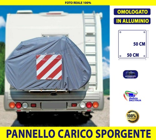 Carico sporgente cartello - carico,