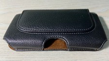 Custodia in pelle per iPhone 6, per cintura pantaloni con doppia sicurezza