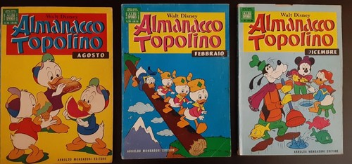 Lotto tre volumi almanacco - lotto,