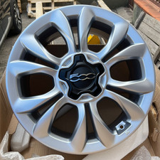 4 CERCHI IN LEGA 17" ORIGINALI FIAT 500X COLORE SILVER NUOVI