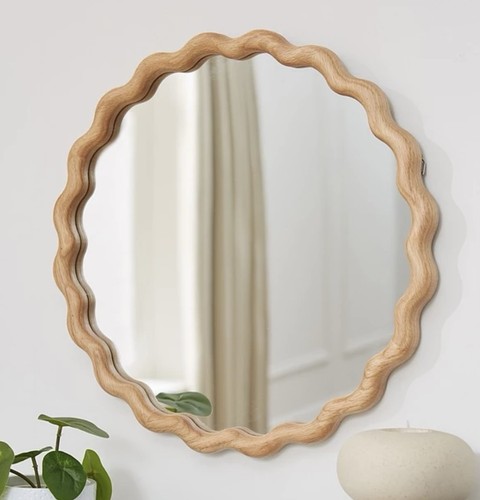 Squiggle wooden circle - squiggle,
