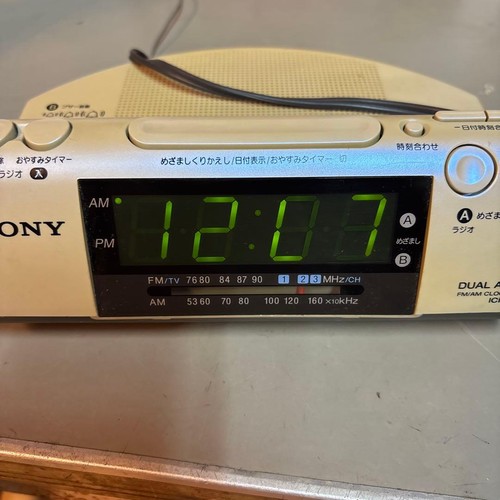 Radio orologio sony - orologio, tv/fm/am