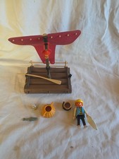 Playmobil vintage pirati naufrago con zattera 3736