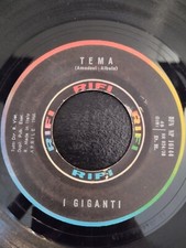 Disco Vinile 45 Giri i Giganti Tema - La Bomba Atomica SCD1