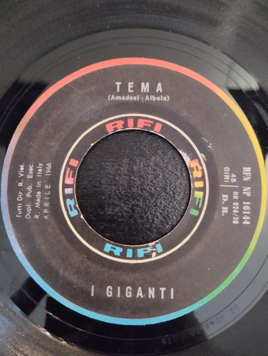 Disco vinile giri giganti - vinile, 45