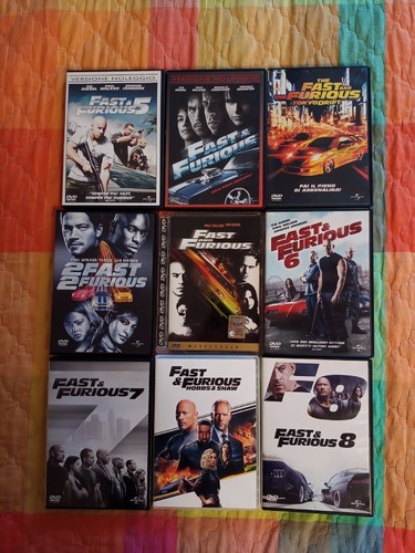 Fast furious dvd vari - fast, film