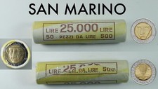 RARO SAN MARINO !!! N. 1 ROTOLINO ROLLS 500 LIRE 1996 HEGEL !!! RARO