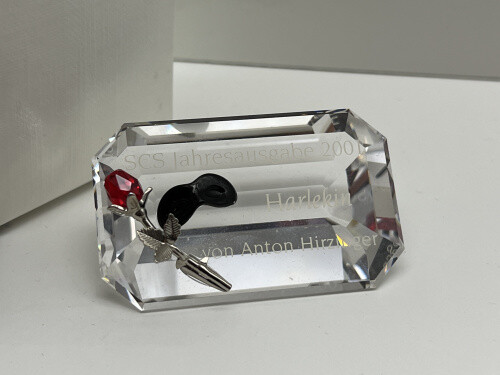 Statua swarovski scudo - swarovski,