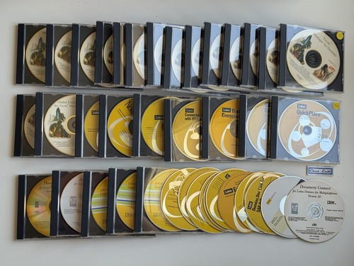 Lot ibm lotus - cd,