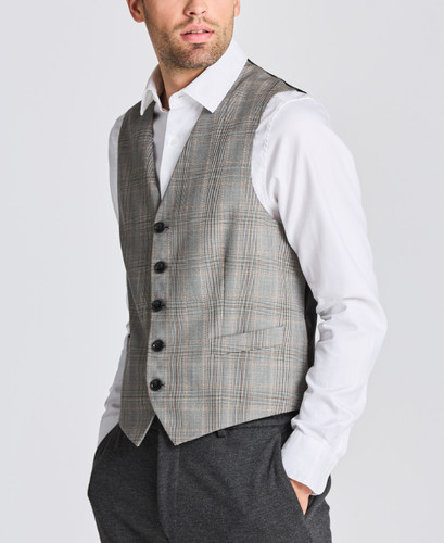 Gilet gant quadri taglia - quadri,