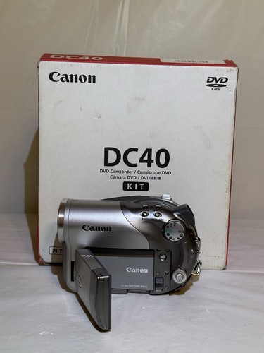Videocamera dvd canon dc40 - videocamera,