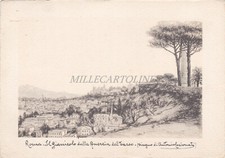 ROMA - Il Gianicolo dalla Quercia del Tasso, Antonio Carbonati 1952