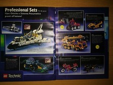 6 Pagine Pubblicità Advertising Werbung Publicitè LEGO TECHNIC SPACE SHUTTLE1997