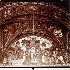 ITALIA Roma VATICANO Affresco Appartamento Dei Borgia, Foto Stereo Placca Vetro