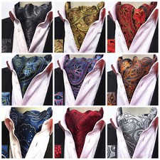 Foulard Ascot Tieblack Rosso